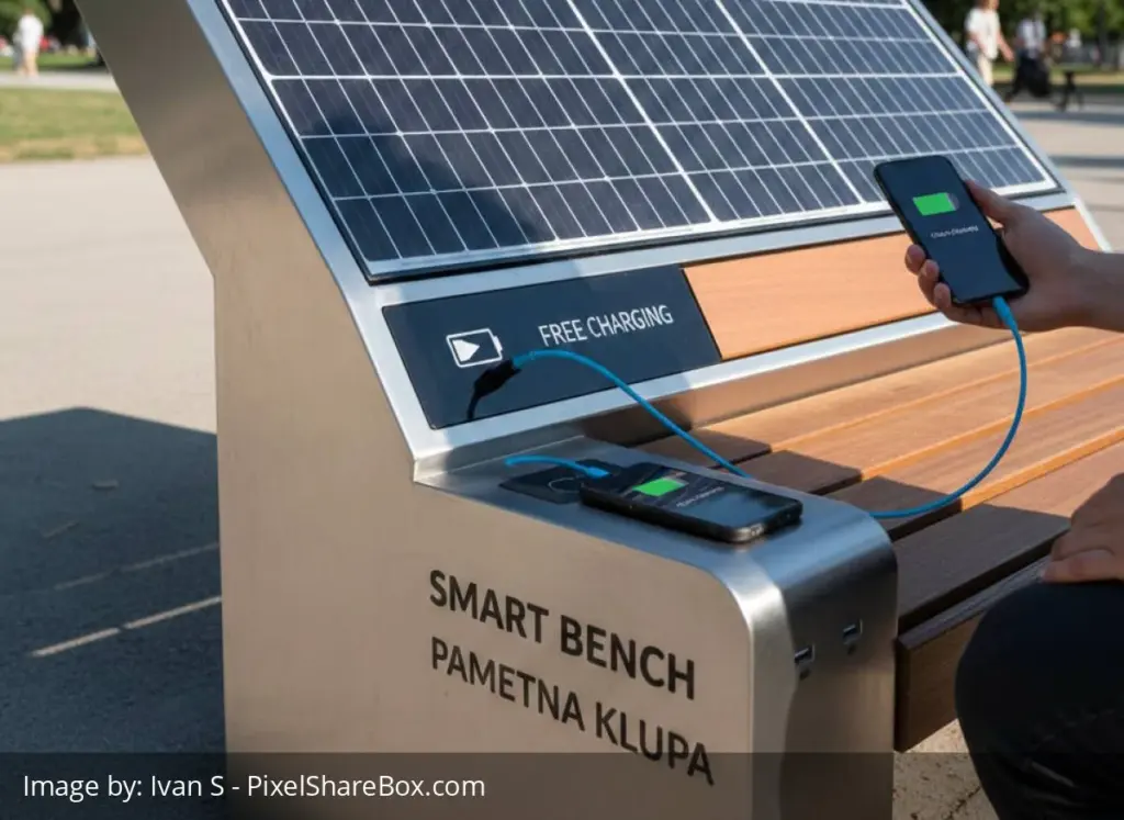 Pametna klupa Ivan Mrvoš